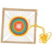 PlayBox: Telaio rotondo per tessitura 23x23cm