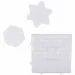 PlayBox: confezione da 3 basi per perline stirabili MIDI da 5 mm