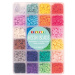 PlayBox: set da 3500 perline Heishi infilabili con scatola portaoggetti
