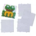 Playbox: Set di basi perline stirabili XL – 5 pezzi, forma quadrata, collegabili