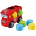 Playgo: Camion dei pompieri con forme da incastrare
