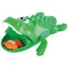 Playgo: Giocattolo da bagno coccodrillo affamato