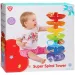 Playgo: Torre pista per biglie arcobaleno per bebè con tre palline