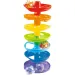 Playgo: Torre pista per biglie arcobaleno per bebè con tre palline