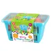 Playgo: set di 23 pezzi di alimenti in un carrello della spesa