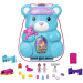 Polly Pocket: set di gioco con borsa a forma di orsacchiotto e accessori