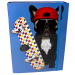 Porta quaderni A4 con bulldog skater