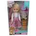 Pretty Girl con bambola bionda e borsetta