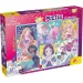 Principesse Disney – Magia Manga 2 in 1 puzzle da 250 pezzi e libro da colorare 50x35cm - Lisciani