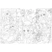 Principesse Disney – Magia Manga 2 in 1 puzzle da 250 pezzi e libro da colorare 50x35cm - Lisciani
