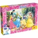 Principesse Disney - Magico giardino delle fiabe 2 in 1 puzzle da 60 pezzi e album da colorare 50x35 cm - Lisciani