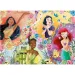 Principesse Disney 2 in 1 puzzle da 24 pezzi e album da colorare 35x25cm - Lisciani