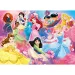 Principesse Disney 2 in 1 puzzle maxi da 2x24 pezzi e album da colorare - Lisciani