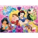 Principesse Disney 2 in 1 puzzle maxi da 2x24 pezzi e album da colorare - Lisciani