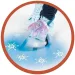 Principesse Disney: Frozen 2 - fascetta alla caviglia con proiettore a fiore di ghiaccio animato immagine 3