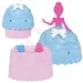 Principesse Disney: Mini bambola cupcake sorpresa 1 pz - Mattel