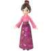 Principesse Disney: Mini bambola principessa Mulan con gonna brillante - Mattel