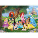 Principesse Disney Puzzle Super Color da 104 pezzi - Clementoni