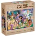 Principesse Disney e i loro animali 2 in 1 puzzle Eco mini da 24 pezzi e album da colorare 35x25cm - Lisciani