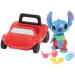 Pupazzo di Stitch con auto