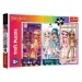 Puzzle 100 pezzi amiche Rainbow High - Trefl