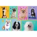 Puzzle 100 pezzi con cani - Trefl