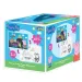Puzzle 2 in 1 da colorare di Peppa Pig con 48 pezzi