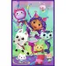Puzzle 3x80 pezzi "Gabi casa delle bambole giorni colorati" - Trefl