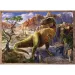 Puzzle 4 in 1 Dinosauri Interessanti - Trefl