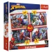 Puzzle 4 in 1 di Spider-Man 70-54-48-35 pezzi - Trefl