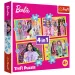 Puzzle Barbie 4 in 1 - Trefl