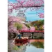 Puzzle HQC da 1000 pezzi del Castello di Himeji in primavera - Clementoni