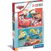 Puzzle Supercolor 2x20 pezzi Cars - Clementoni