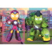 Puzzle Supercolor 2x20 pezzi Gli amici straordinari di Iron Man - Clementoni