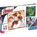 Puzzle Supercolor 3x48 pezzi Avengers - Clementoni