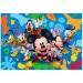 Puzzle Supercolor da 104 pezzi di Mickey Mouse e i suoi amici - Clementoni