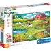 Puzzle Supercolor da 30 pezzi - Fattoria degli animali - Clementoni