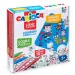 Puzzle a doppia faccia da colorare con eroi, 12 pennarelli - Carioca