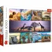 Puzzle collage Africa 1000 pezzi HQ - Trefl