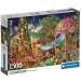 Puzzle compatto HQC da 1500 pezzi "Giardino Fantasia nel Bosco" - Clementoni