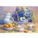 Puzzle da 1000 pezzi "Bouquet blu" - Trefl