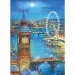 Puzzle da 1000 pezzi "I fiocchi di neve del Big Ben" - Clementoni