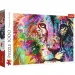 Puzzle da 1000 pezzi con leone colorato - Trefl