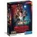 Puzzle da 1000 pezzi di Stranger Things Stagione 1 con poster - Clementoni