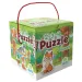 Puzzle da 2-3-4 pezzi - Animali della foresta
