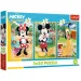Puzzle da 3x50 pezzi "Mickey Mouse in Vacanza con gli amici" - Trefl