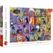 Puzzle da 500 pezzi con alfabeto di gatti - Trefl