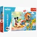 Puzzle da 60 pezzi - Mickey e i suoi amici in spiaggia - Trefl