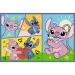 Puzzle da 70 pezzi x2 di Stitch e i suoi amici - Trefl