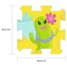 Puzzle di spugna con cactus canterini - Terfl